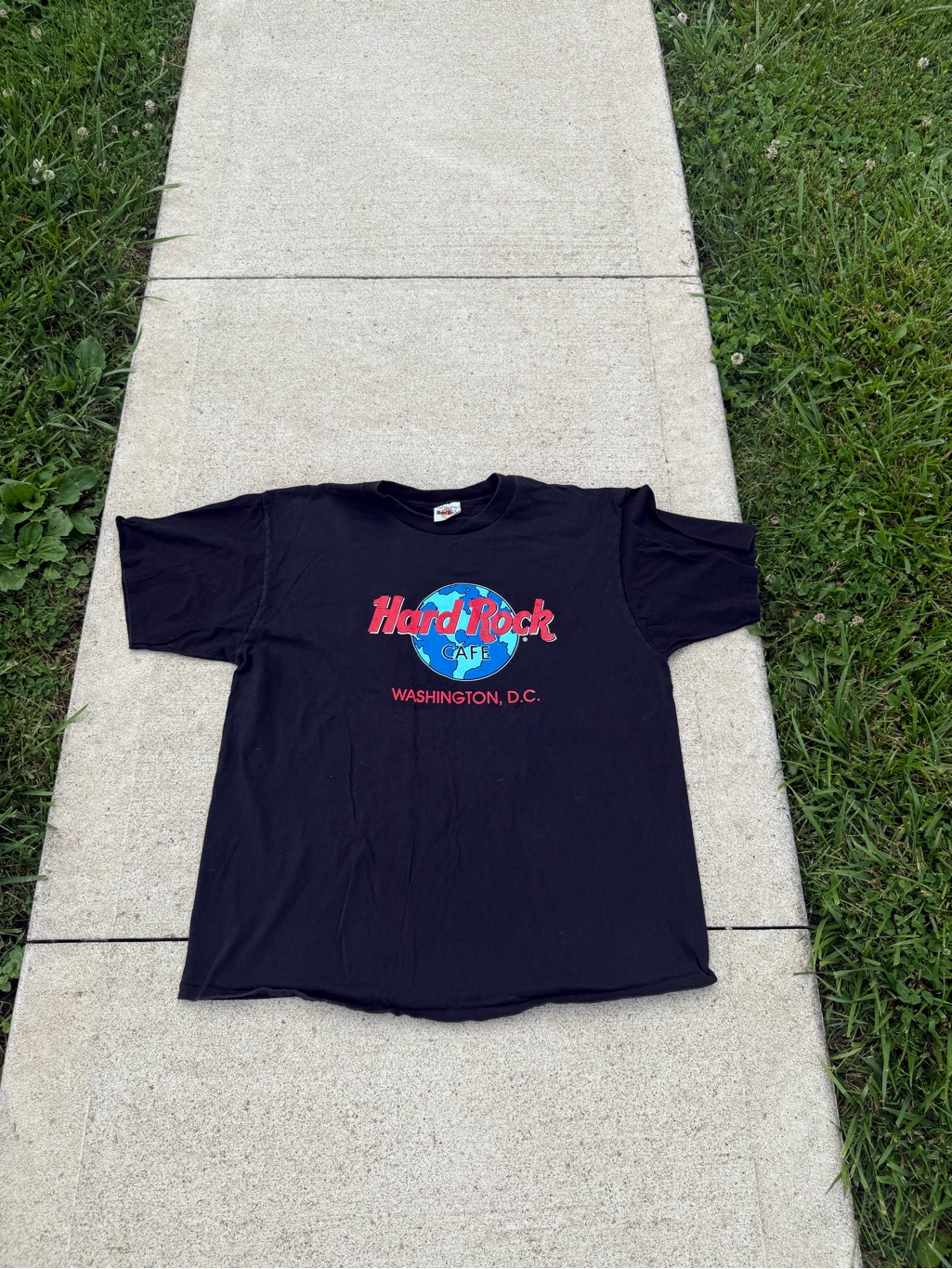 Vintage Single Stitch Hard Rock Cafe Washington Dc Tee